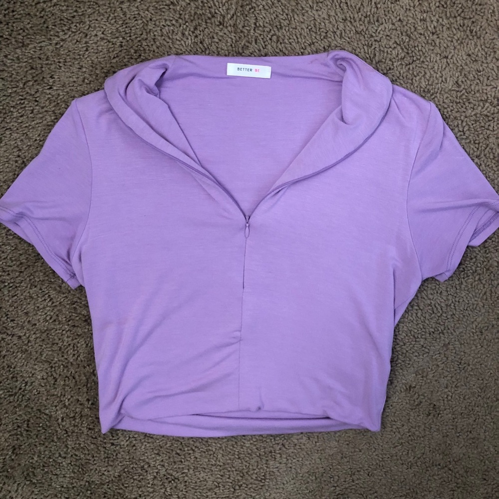 cute zip up top